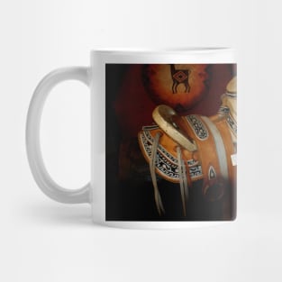 alb saddle Mug